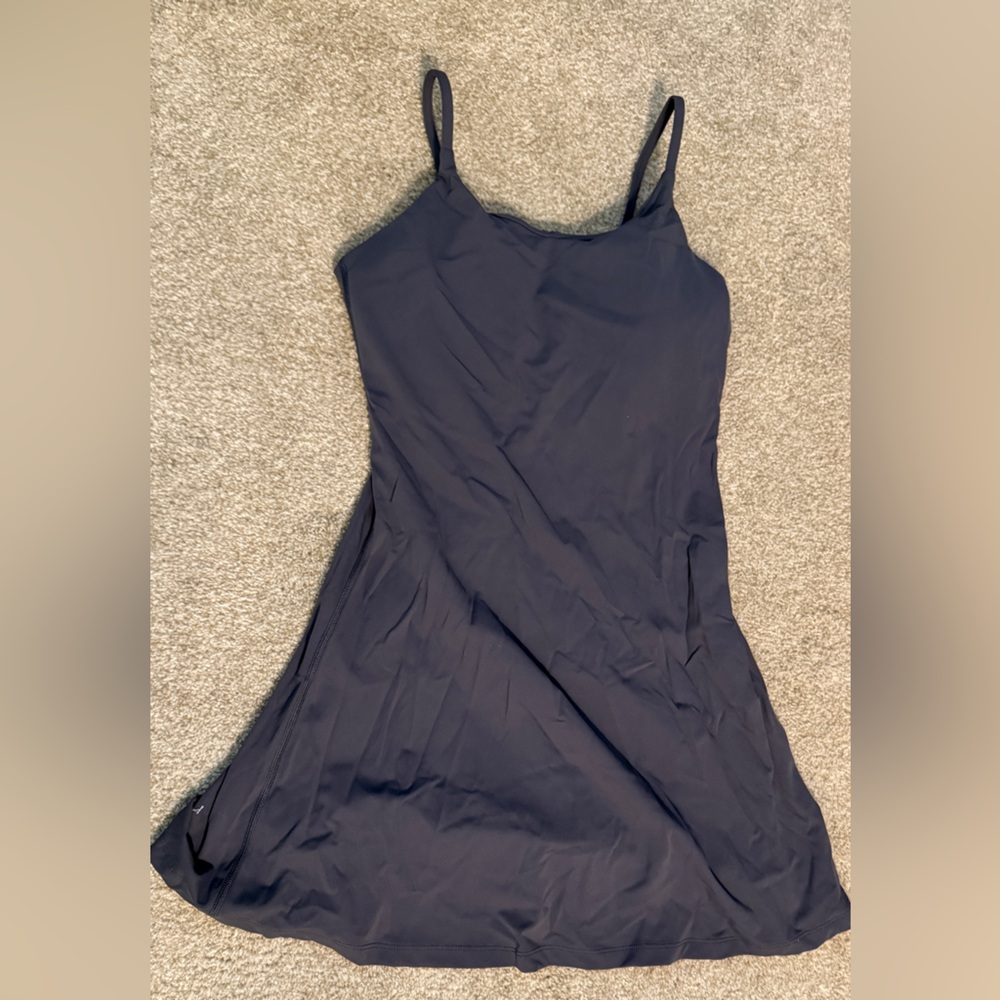 Lululemon Dark Blue/Gray Athletic Dress